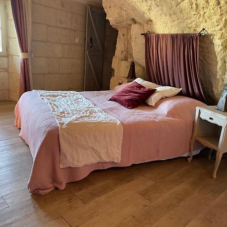 Vila L'Escale Troglo Au Bord De La Loire Souzay-Champigny Exteriér fotografie