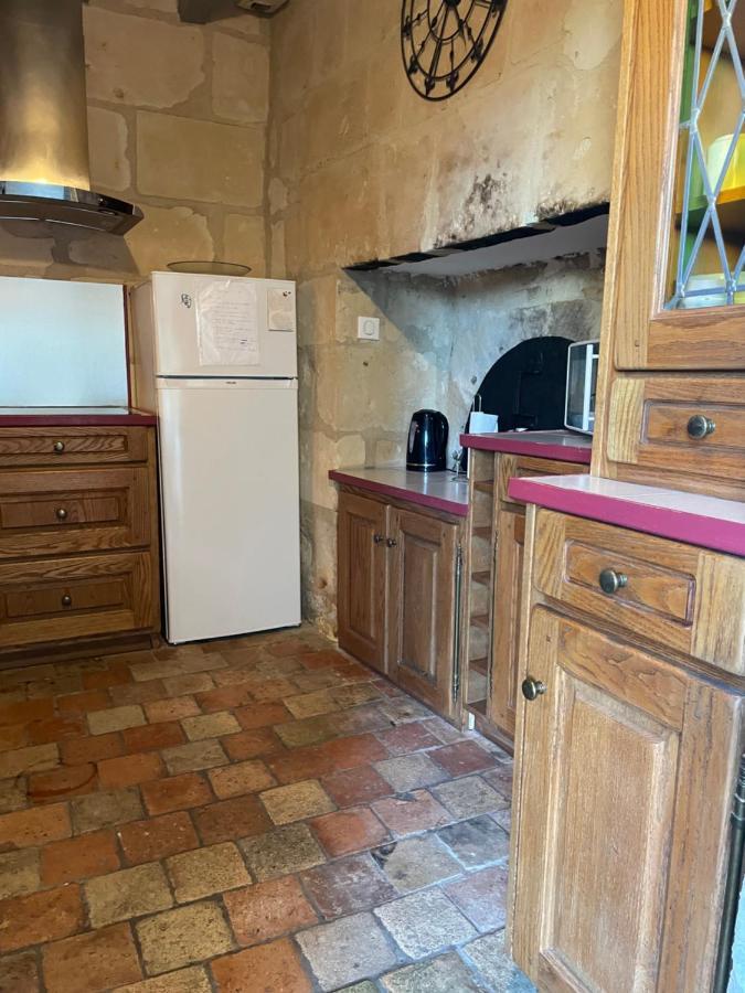 Vila L'Escale Troglo Au Bord De La Loire Souzay-Champigny Exteriér fotografie